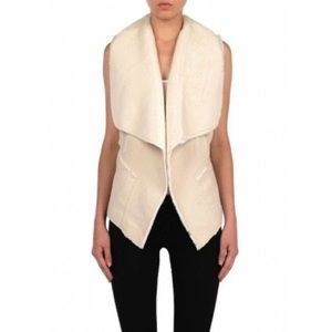 Blank NYC Shearling Vest